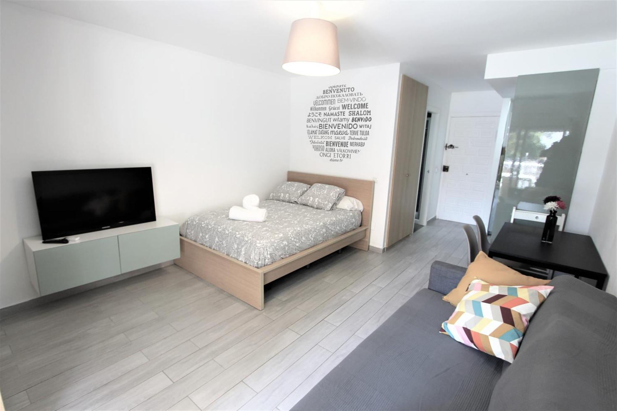 Estudio 19 Minerva Apartamentos-Piscina365-Playa-Wifi بينالماذينا المظهر الخارجي الصورة