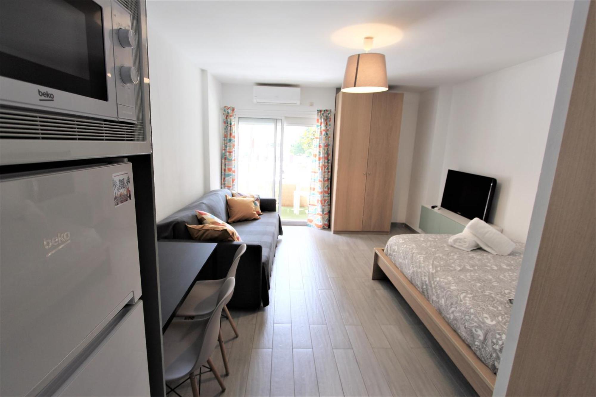 Estudio 19 Minerva Apartamentos-Piscina365-Playa-Wifi بينالماذينا المظهر الخارجي الصورة